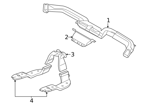 Ducts for 2014 Kia Rio #0