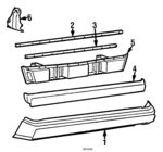 MB204219 - Body: Cover for Dodge: Conquest Image