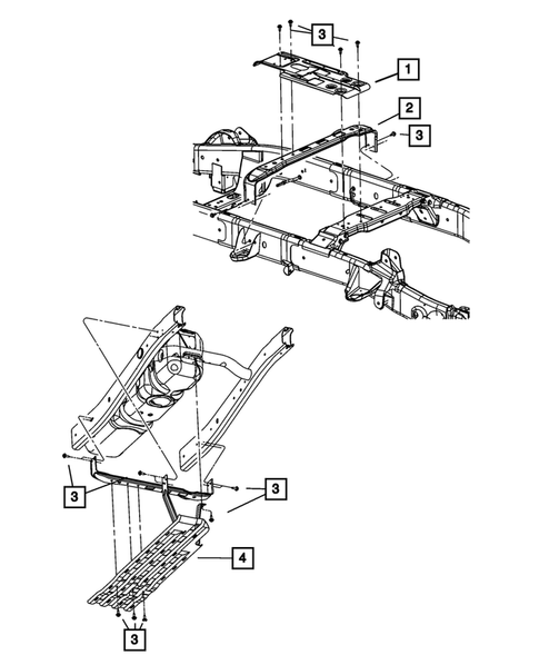 Under Body Protection for 2011 Ram 3500 #0