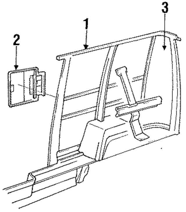 4215843 - Body: Corner Panel for Mopar Image