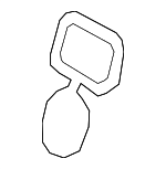 LR105592 - Belts &amp; Cooling: Gasket for Land Rover: Defender 110, Defender 90, Discovery, Discovery Sport, Range Rover, Range Rover Evoque, Range Rover Sport, Range Rover Velar Image