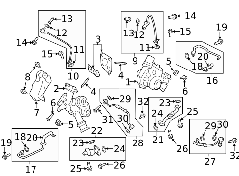Turbo Charger for 2019 Lincoln Continental #0