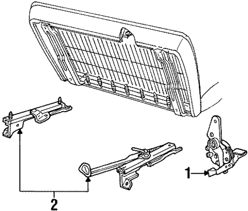 Tracks & Components for 1996 Ford Ranger #0