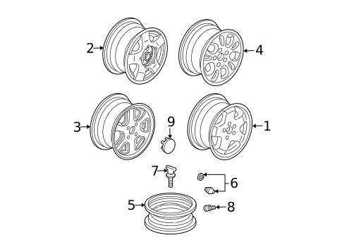 Covers & Trim for 2002 Acura MDX #0