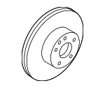 D3206EG00CNW - : Value Advantage™ ROTOR-DISC BRAKE,REAR for INFINITI: EX35, EX37, G25, G35, G37, M35, M45, Q40, QX50 Image