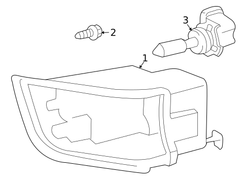 Fog Lamps for 2003 Toyota 4Runner #0