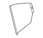 51357304348 - Body: Sunshade for BMW: 740Ld xDrive, 740Li, 740Li xDrive, 750Li, 750Li xDrive, 760Li Image