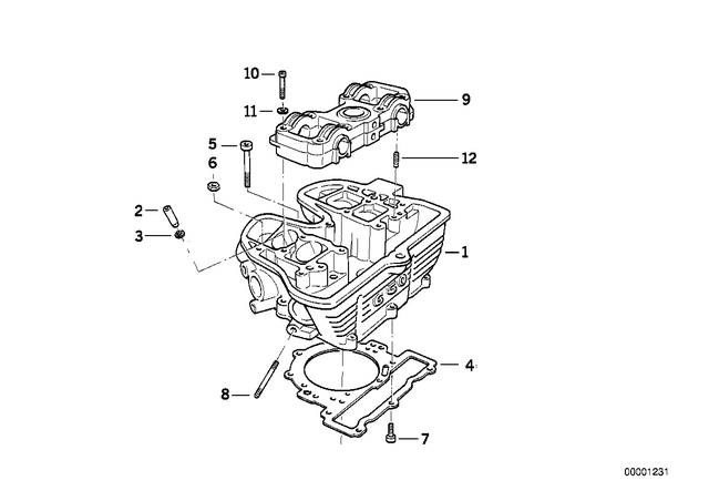 11122343031 - : Cylinder Head Gasket for BMW-Motorrad Image