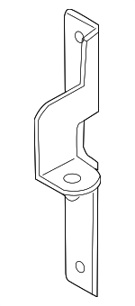 8J0121264A - Cooling System: Bracket for Audi: TT, TT Quattro, TTS Quattro Image