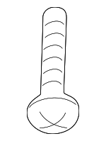 834061208 - Electrical: High Mount Lamp Screw for Nissan: Maxima, Sentra Image