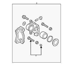 581902VA20 - : Disc Brake Caliper for Hyundai Image