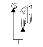 4915060G00 - Steering: Reservoir Bracket for Suzuki Image
