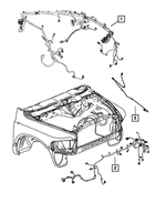 68089398AC - Electrical: Dash Wiring for Ram: 3500 Image