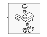 26449FJ013 - : Master Cylinder for Subaru: Forester, Impreza, Legacy, Outback, XV Crosstrek Image