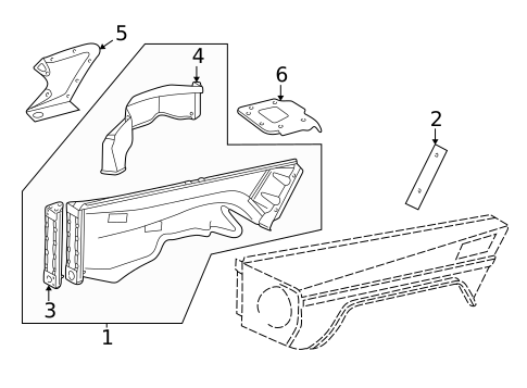 Inner Components for 2014 Mercedes-Benz G550 #0