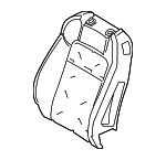 FR3Z7664811C - Body: Seat Back Pad for Ford: Mustang Image