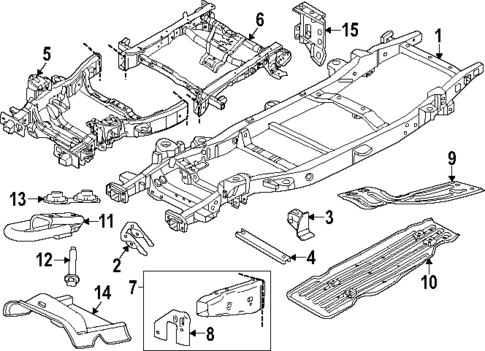 Frame & Components for 2024 Ford F-150 #0