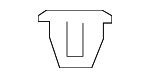 LA0151958 - Accessories: Deck Lid Emblem Clip for Mazda Image
