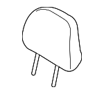 64261SL100NK - Body: Headrest, Outer for Subaru Image