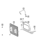 68480920AC - : Engine Controller Module for Jeep: Wrangler Image