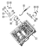 68019907AA - AS68RC; 6-Speed; Automatic Transmission: Pin for Dodge: Ram 3500 | Ram: 3500 Image