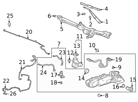 Hardware, Fasteners & Fittings for 2025 GMC Hummer EV Pickup #0