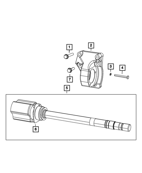 Front Axle Drive Shafts for 2012 Fiat 500 #1