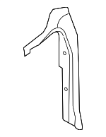 8K0805700 - Body: Fender Closing Plate for Audi: A5, A5 Quattro, allroad, RS5, S5 Image