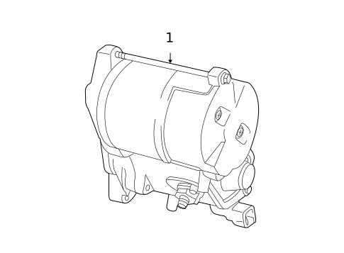 Starter for 2007 Toyota Tundra #1