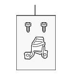 8119312050 - Electrical: Repair Bracket for Toyota: Corolla Image