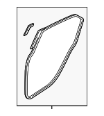 D65173760J - : Door Weather-Strip for Mazda: 2 Image