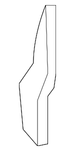 532980C020 - Body: Side Seal for Toyota Image