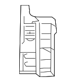 532930C020 - Body: Deflector for Toyota: Sequoia, Tundra Image