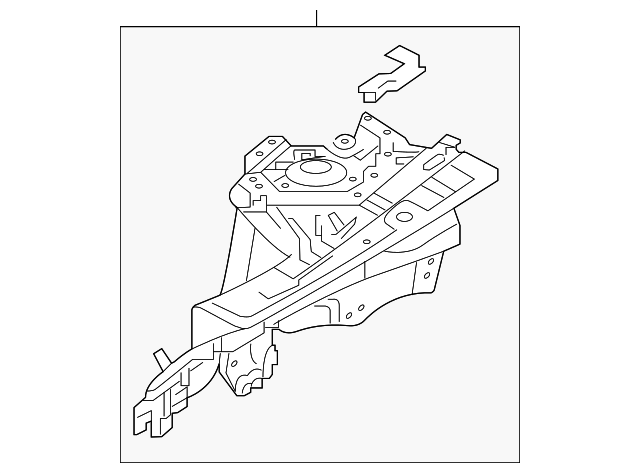 KB7W-54-210A - Apron Assembly - 2017-2025 Mazda CX-5 | Mazda Swag