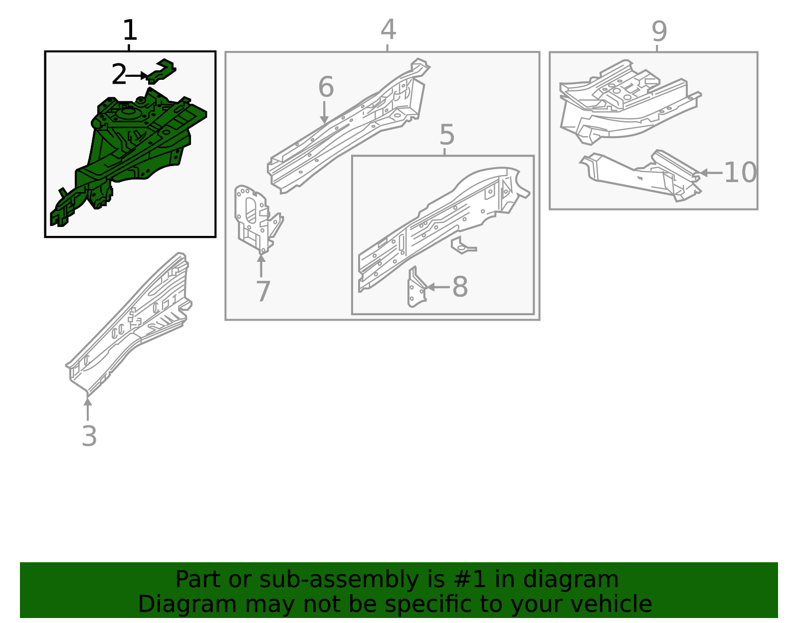 KB7W-54-210A - Apron Assembly - 2017-2025 Mazda CX-5 | Mazda Swag