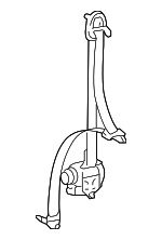 732100C040B0 - Electrical: Retractor Assembly for Toyota: Tundra Image