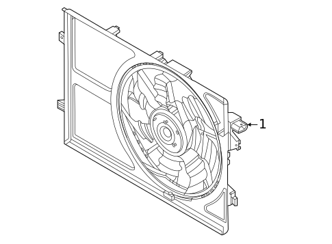 Cooling Fan for 2025 Hyundai Santa Cruz #0