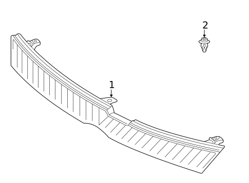 Grille & Components for 2001 Toyota Echo #0