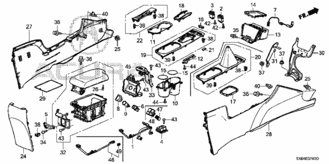 Console for 2015 Acura ILX #0