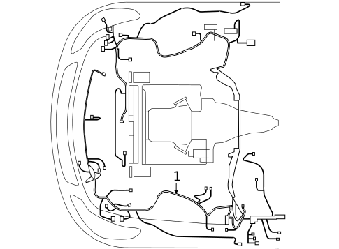 Wiring Harness for 2011 INFINITI G37 #0
