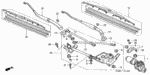 90126S0K000 - Electrical/Exhaust/Heater/Fuel: BOLT-WASHER (6X25) for Acura Image