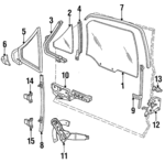E3TZ10222A18A - Body: Reinforcement for FORD Image