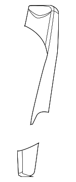 1HW091S3AA - Body: Seat Belt Cover for Chrysler: Town &amp; Country | Dodge: Grand Caravan Image