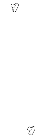 MR574921 - Body: Drip Molding Clip for Mitsubishi: Outlander Image