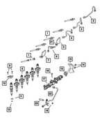 68568035AA - Fuel and Accelerator Pedal: Injector Connector for Mopar Image