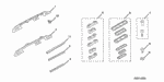 8L02SCV100R2 - Accessory Components: MOLDING, RUBBER for Honda Image