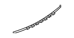 992807659K041 - Body: Upper Molding for Porsche Image