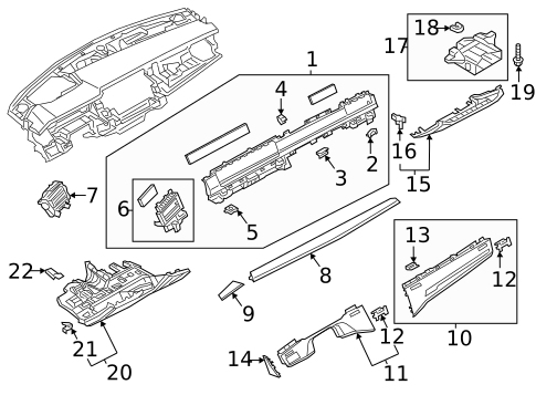 Instrument Panel for 2025 Audi A8 Quattro #1