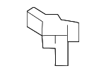 4B1864247 - Body: Instrument Panel Trim Panel Clip for Audi Image