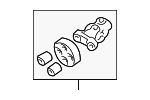 4523060030 - Steering: Steering Shaft Universal Joint for Toyota Image